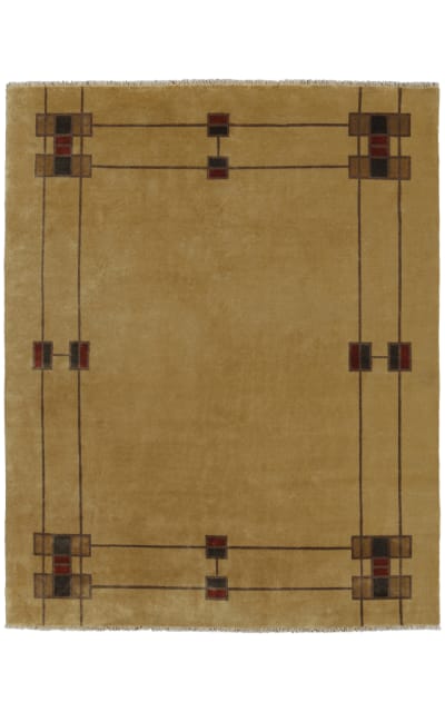 Southwest Looms Arts and Crafts PC-31A Camel Area Rug