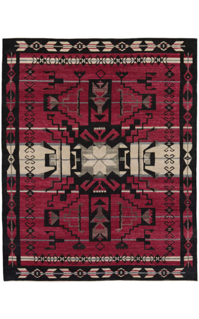 Southwest Looms Pendleton Reserve SW-10 Storm Cardinal Area Rug