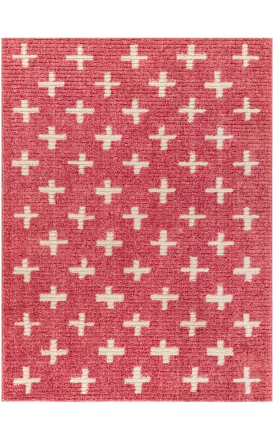 Surya Casablanca Shag Cag-2300 Brick Area Rug