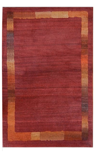 Tibet Rug Company 60 Knot Premium Tibetan Border Red | Rug Studio