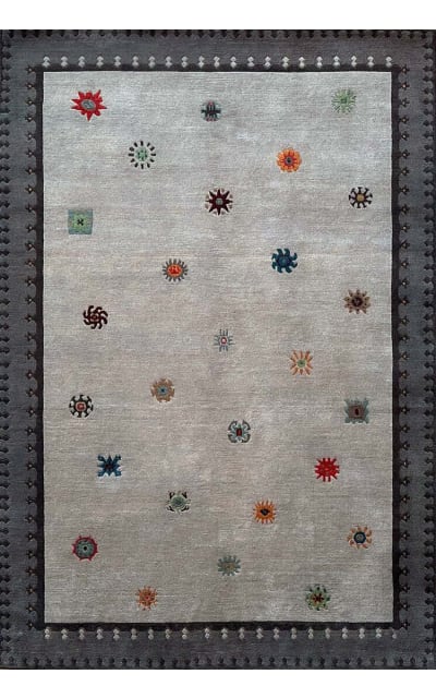 Tibet Rug Company 60 Knot Premium Tibetan Sol Ash | Rug Studio