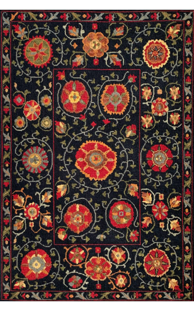 Tibet Rug Company Soumak Suzani 7 Area Rug