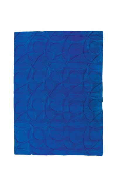 Tufenkian Molecular Loop Killer Blue Area Rug