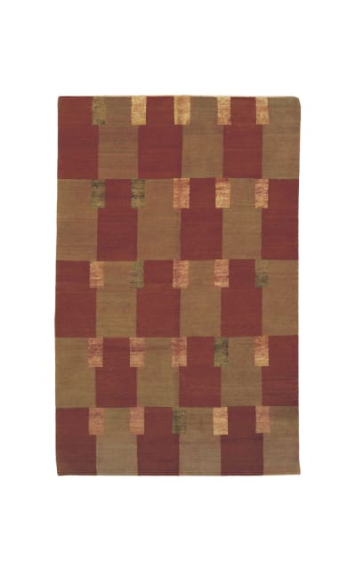 Tufenkian Double Square Pepperberry Area Rug