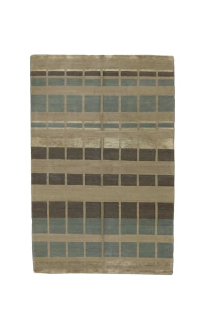Tufenkian Sliding Square River Rock Area Rug