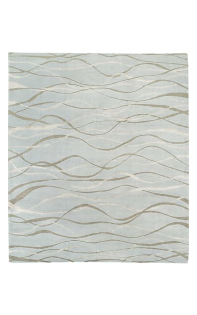 Tufenkian Ripple Ocean Spray Area Rug