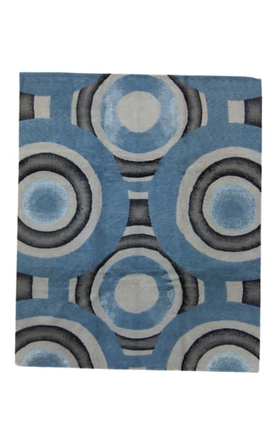 Tufenkian Bordered Rings T390 Area Rug