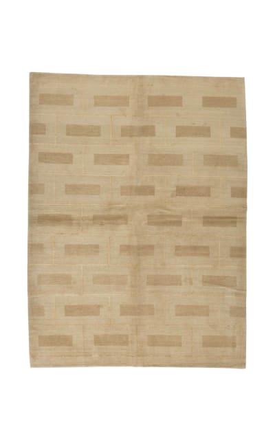 Tufenkian Hand-Knotted Tibetan Shakti Beige Area Rug