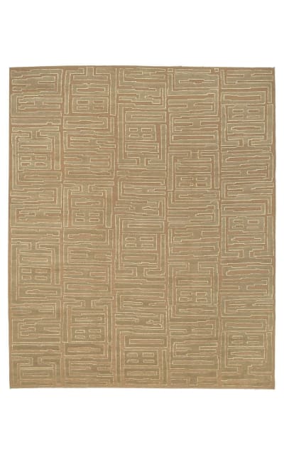 Tufenkian Tibetan Tiki Sesame Area Rug