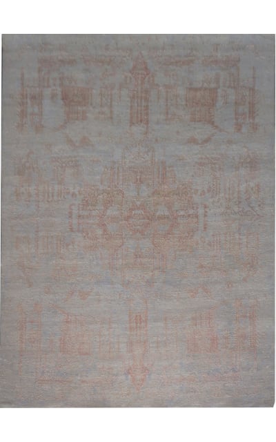 Vestiges Arty WS-12 Grey Pink Area Rug