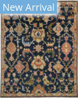 Capel Charise Palmette 1215 Dark Denim Area Rug