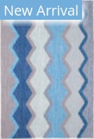 Dash and Albert Safety Net Woven Blue Area Rug