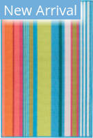 Dash and Albert Mellie Stripe Washable Multi Area Rug