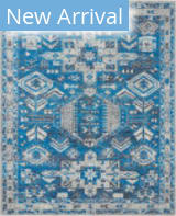 Famous Maker Taylor 100664 Azure - Dove Area Rug