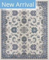 Nourison Home Nourison Essentials Nre05 Ivory Blue Area Rug