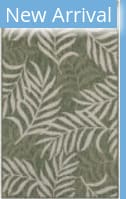 Nourison Home Garden Oasis Goa01 Green Ivory Area Rug