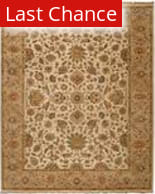 Rugstudio Sample Sale 43615R Beige/Camel Area Rug