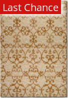 Rugstudio Sample Sale 172896R Sand - Citrine Area Rug