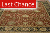 Rugstudio Sample Sale 173651 Red - Ebony Area Rug