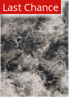 Rugstudio Sample Sale 219467R Black - Gray Area Rug