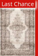 Rugstudio Sample Sale 204774 Brown - Ivory Area Rug