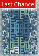 Rugstudio Sample Sale 252810 Blue Area Rug