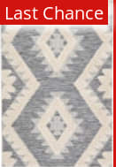 Rugstudio Sample Sale 204807R Gray - Cream Area Rug