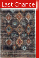 Rugstudio Sample Sale 204811 Blue - Orange Area Rug