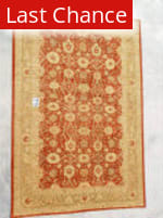 J. Aziz Peshawar Red-Gold 86969 12' 4'' x 17' 9'' Rug