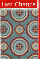 Rugstudio Sample Sale 112842R Teal Area Rug