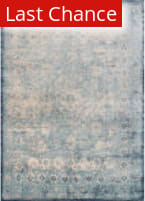 Rugstudio Sample Sale 146336 Light Blue - Ivory Area Rug