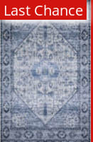 Rugstudio Sample Sale 192351R Ivory - Denim Area Rug