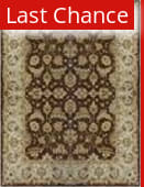 Rugstudio Sample Sale 37762R Brown-Ivory Area Rug