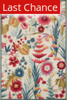 Rugstudio Sample Sale 186123R Ivory - Fiesta Area Rug