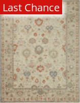 Rugstudio Sample Sale 259652 Beige - Rust Area Rug