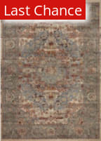 Rugstudio Sample Sale 220043R Slate - Brick Area Rug