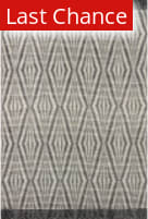 Rugstudio Sample Sale 252357R Ivory - Charcoal Area Rug