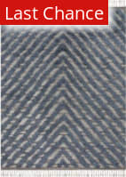 Rugstudio Sample Sale 218610 Blue - Pewter Area Rug