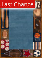 Rugstudio Sample Sale 161353R Denim Area Rug