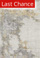 Rugstudio Sample Sale 192201R Ivory - Gold Area Rug