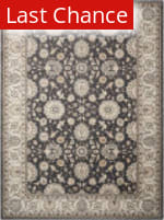 Rugstudio Sample Sale 162905R Charcoal - Ivory Area Rug