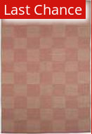 ORG Natural Weaves Jp-72 Plaid Coral Area Rug