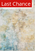 Rugstudio Sample Sale 221785R Yellow - Blue Area Rug