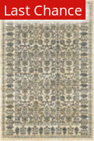 Rugstudio Sample Sale 167468R Ivory - Blue Area Rug