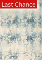 Rugstudio Sample Sale 205723R Ivory - Blue Area Rug