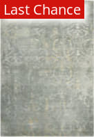 Rugstudio Sample Sale 196557R Gray - Ivory Beige Area Rug