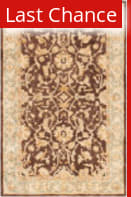 Rugstudio Sample Sale 49604R Brown / Tan Area Rug