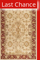 Rugstudio Sample Sale 46275 Ivory - Red Area Rug