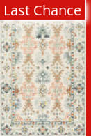 Rugstudio Sample Sale 192530 Ivory - Blue Area Rug