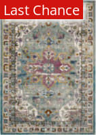 Rugstudio Sample Sale 192484R Green - Creme Area Rug